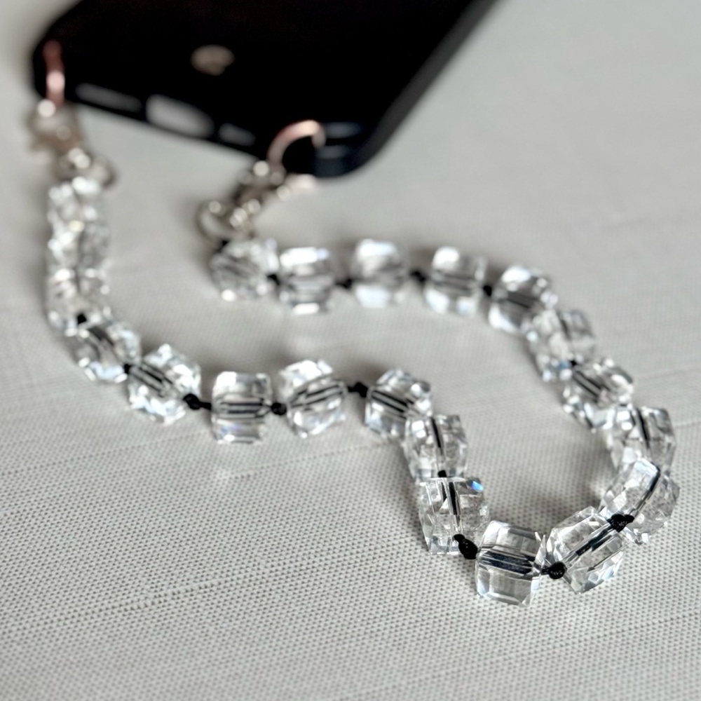 Crystal Phone Wristlet